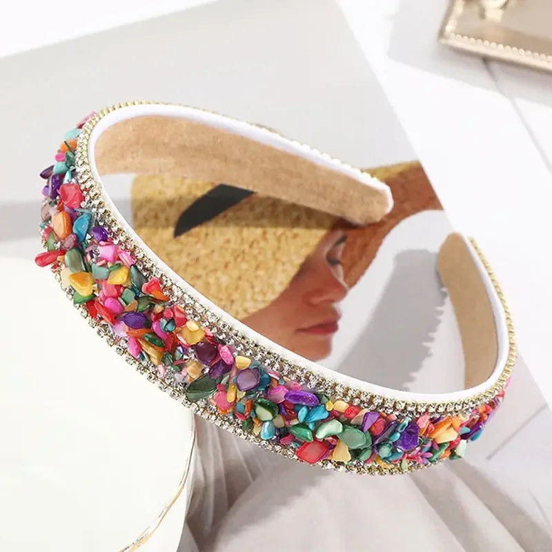 Crystal Headbands With Rhinestones