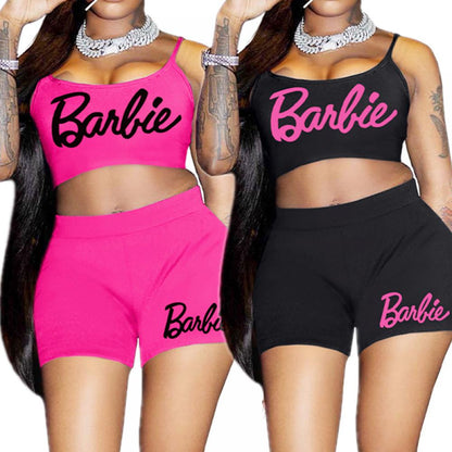 Barbie Lounge Tank & Shorts Set