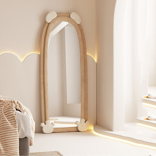 Cute Luxury Decorative Mirrors Full Length Nordic Girls Floor Decorative Mirrors Bedroom Long Espelhos Decorativos Home Decor