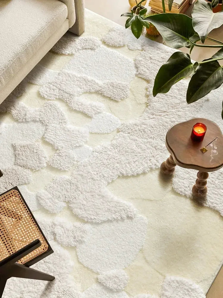 Luxury Cream Modern Rug