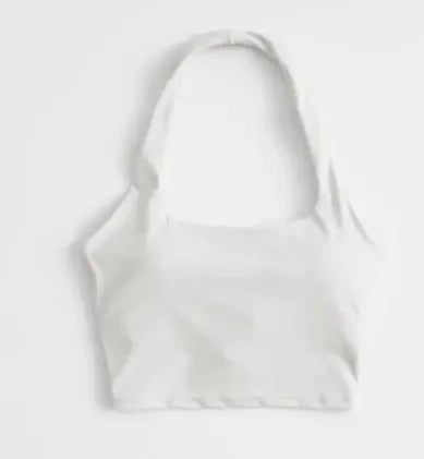 Sexy Halter Padded Athletic Sport Bra Women Backless Workout Gym Yoga Crop Top Fitness Bra with Built In Bra