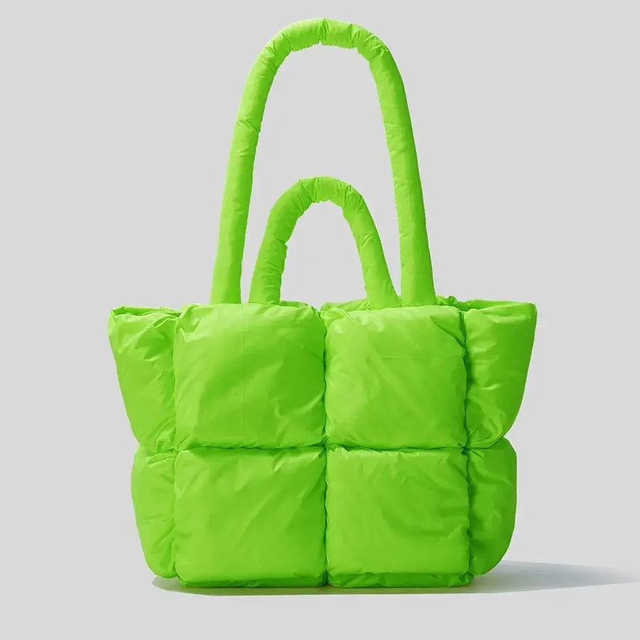 Large Tote Padded Handbag