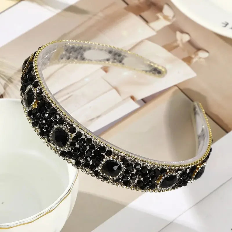 Crystal Headbands With Rhinestones