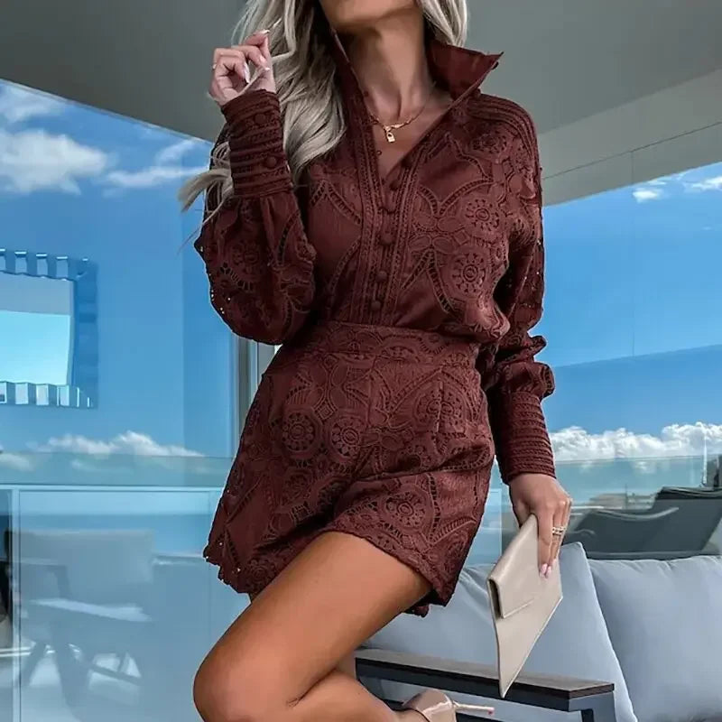 Destiny Top & Slim Pants Set lol