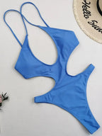 Hannah Halter High Cut Monokini