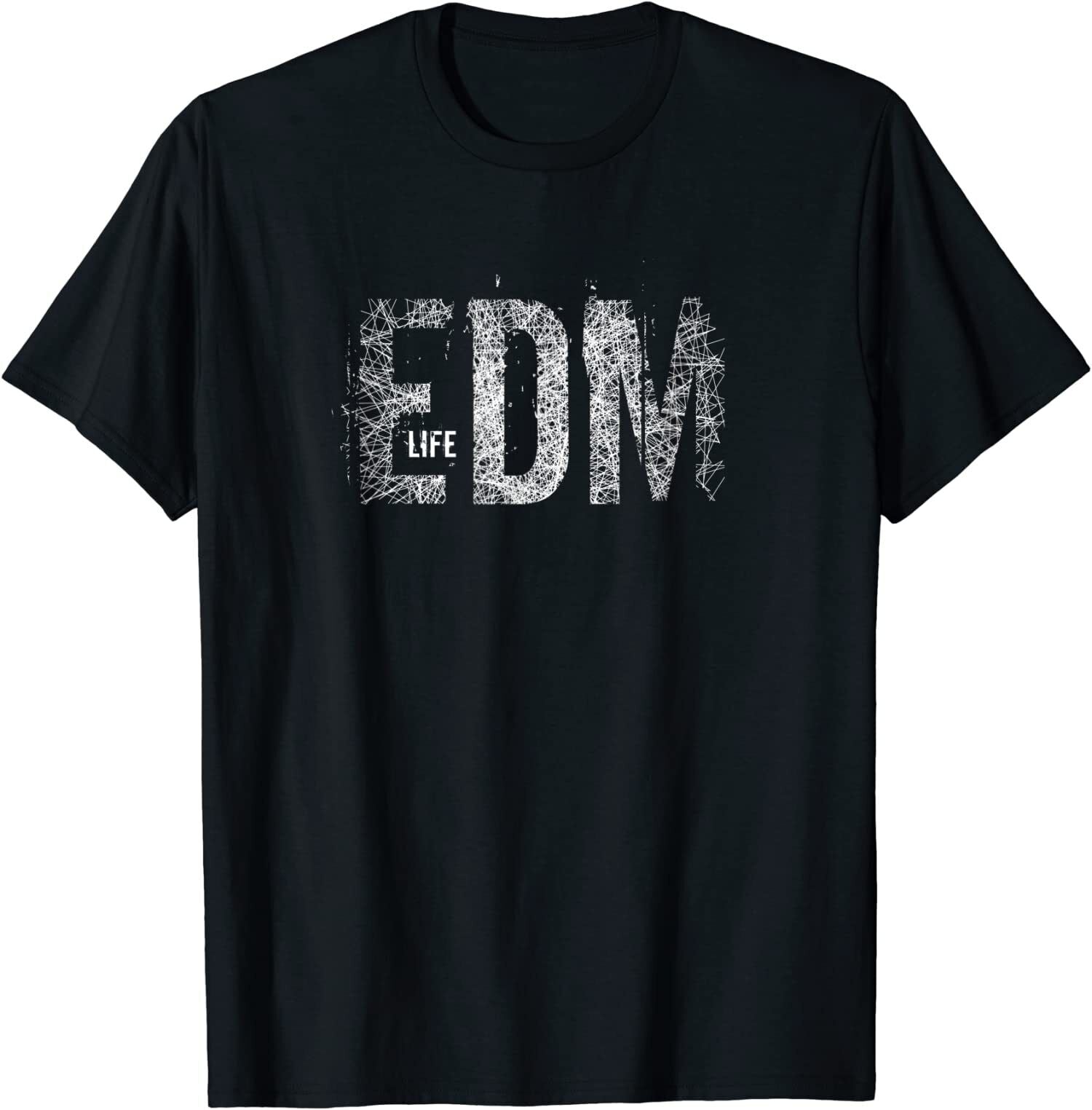 EDM Life Cool Electronic Dance New Design Men T Shirt Casual Summer T-shirt O-Neck Dropshipping Japanese Tee Camiseta Ulzzang