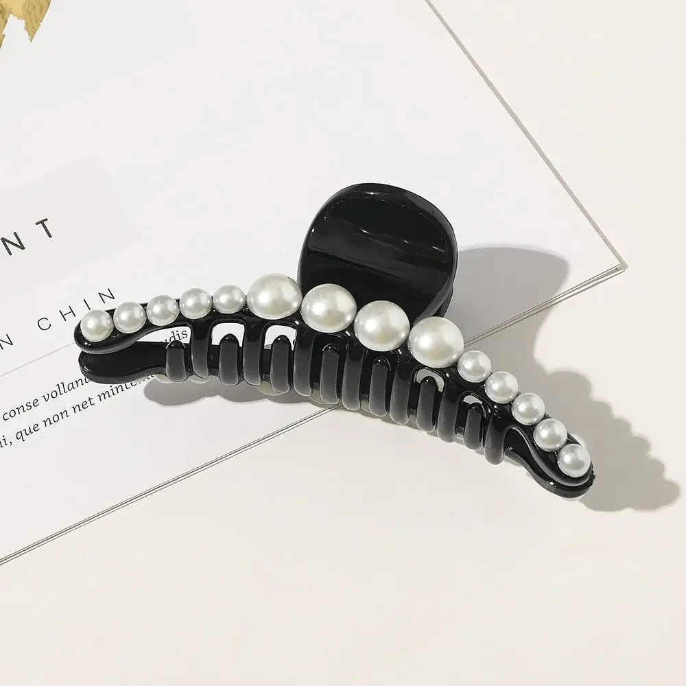 Giant Pearl Acrylic Hair Clip