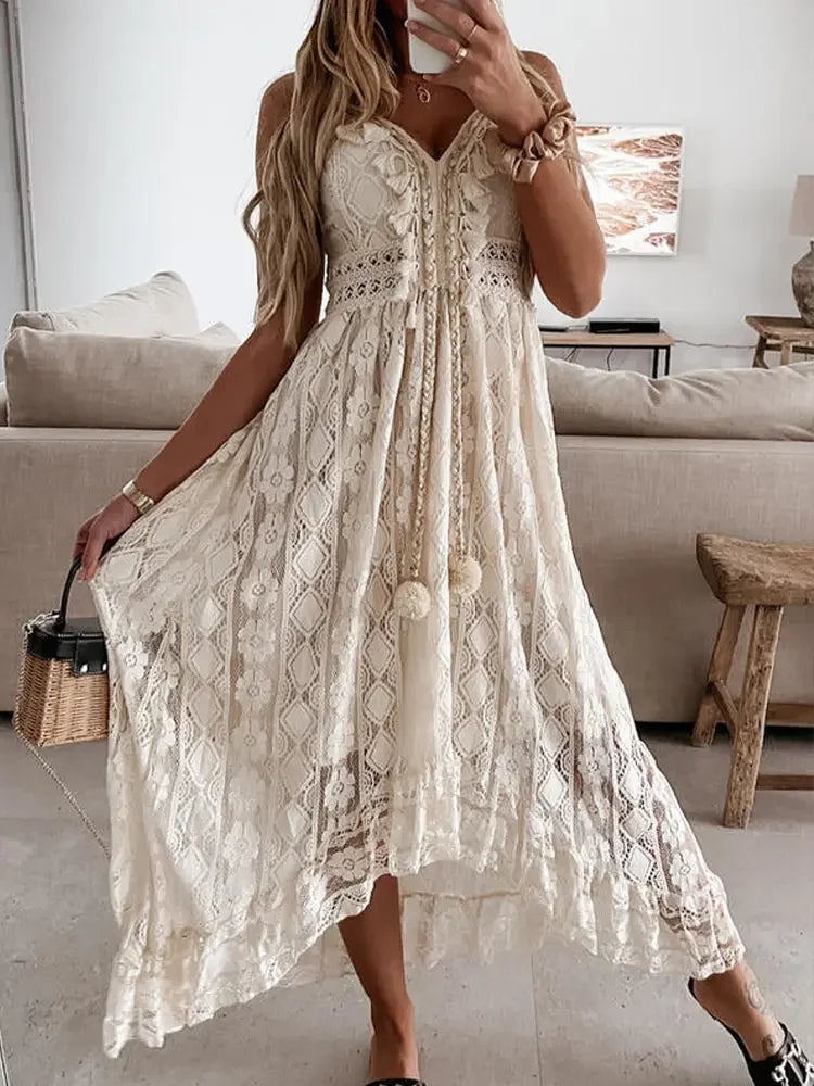 Laila Boho Maxi Dress