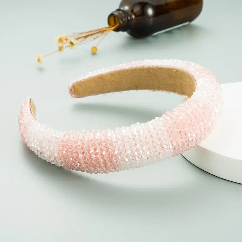 LUX Designer Rhinestone Baroque Headbands