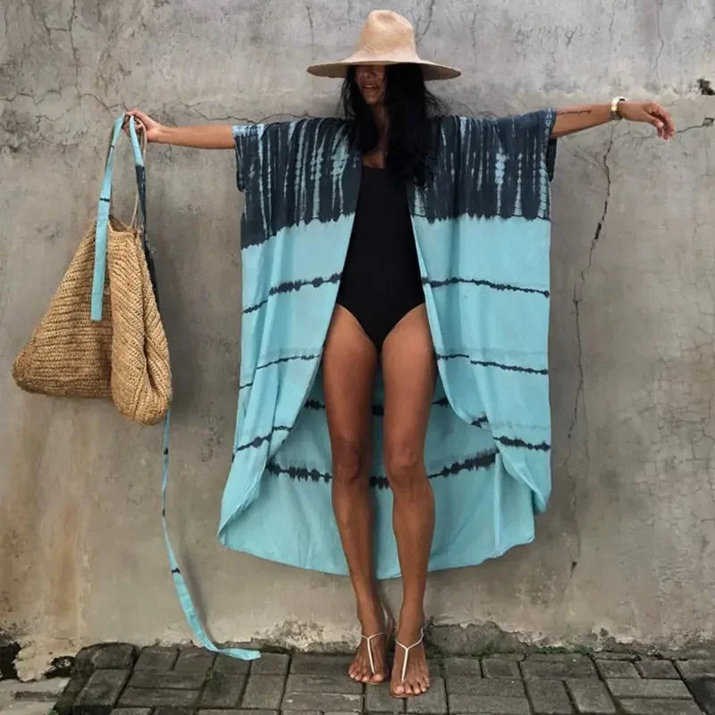 Maui Beach Kimono Cover Up - LUXLIFE BRANDS