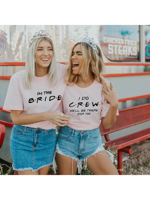 Bride + Crew Bachelorette Party T-shirts