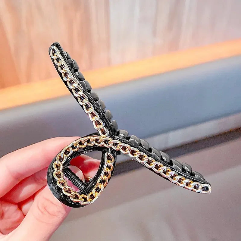 Giant Pearl Acrylic Hair Clip