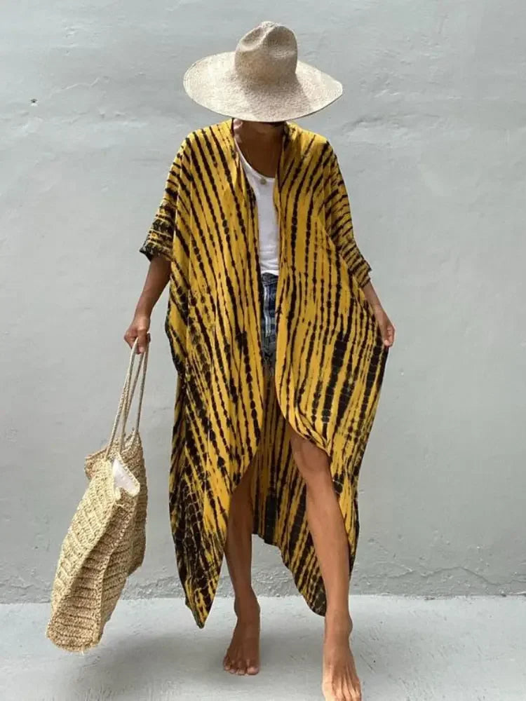 Maui Beach Kimono Cover Up - LUXLIFE BRANDS