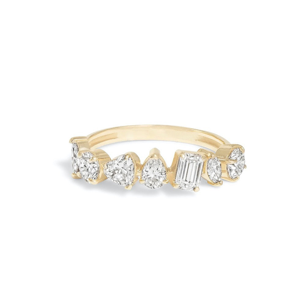 Happy Hour Crystal Stacking Rings