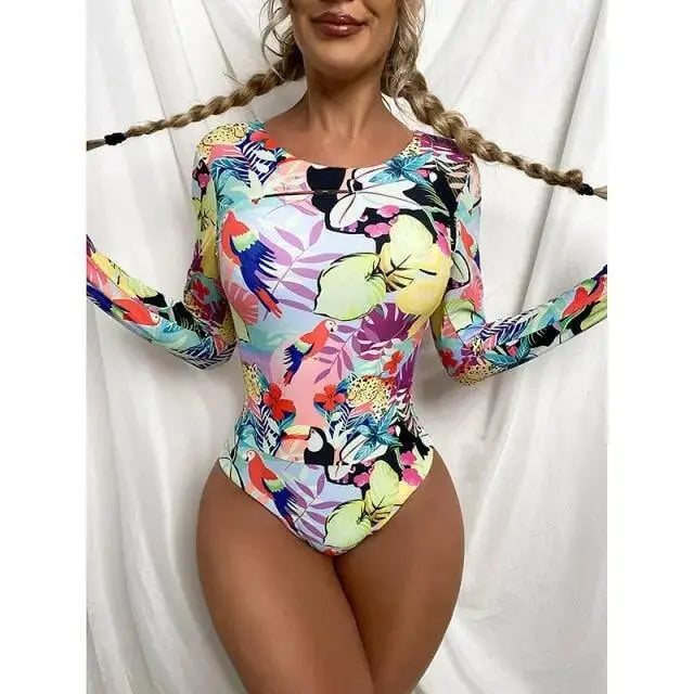 Surf Long Sleeve Bikini Collection - LUXLIFE BRANDS