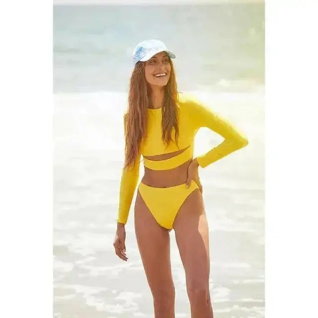 Surf Long Sleeve Bikini Collection - LUXLIFE BRANDS