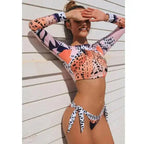 Surf Long Sleeve Bikini Collection - LUXLIFE BRANDS