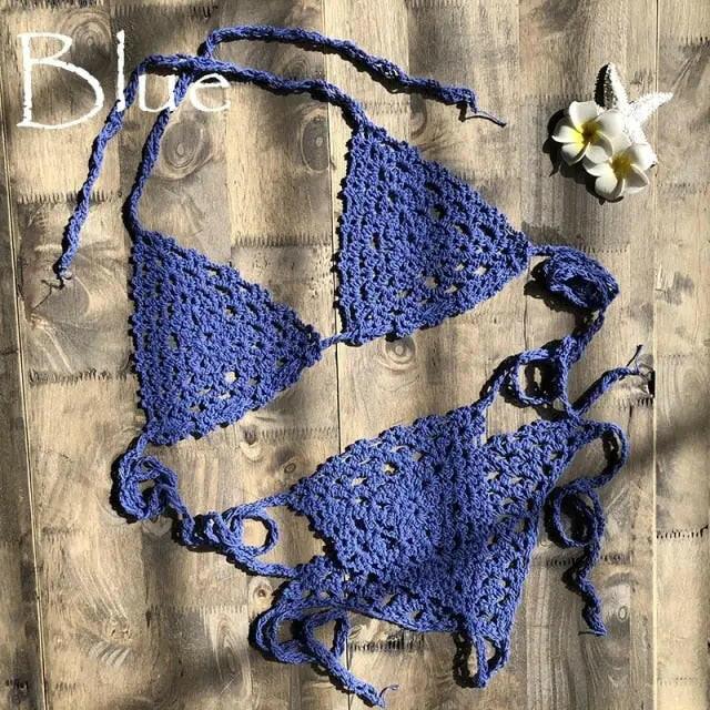 Lulu Crochet Micro Bikini - LUXLIFE BRANDS