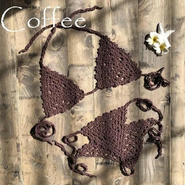 Lulu Crochet Micro Bikini - LUXLIFE BRANDS