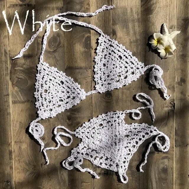 Lulu Crochet Micro Bikini - LUXLIFE BRANDS