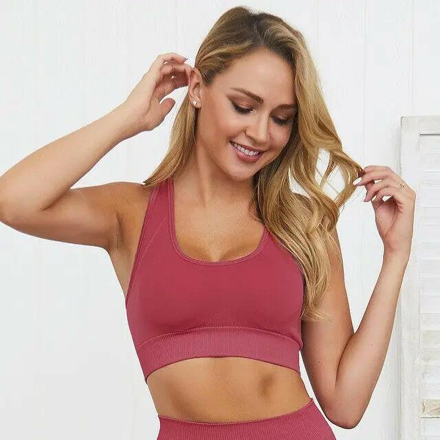 High Waist Yoga Fitness Set - LUXLIFE BRANDS