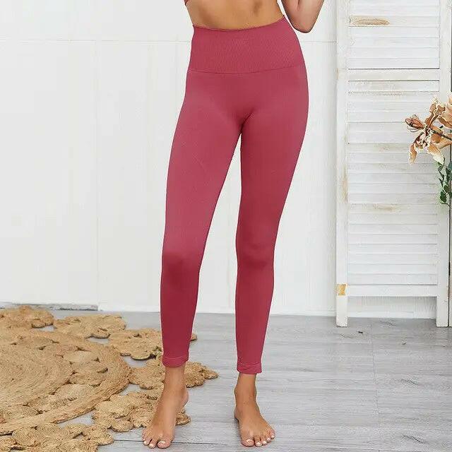 High Waist Yoga Fitness Set - LUXLIFE BRANDS