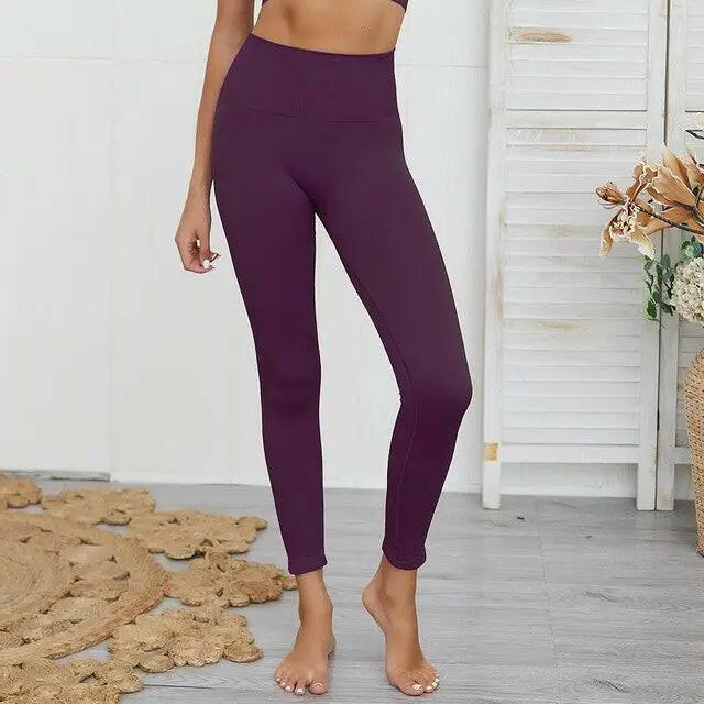 High Waist Yoga Fitness Set - LUXLIFE BRANDS