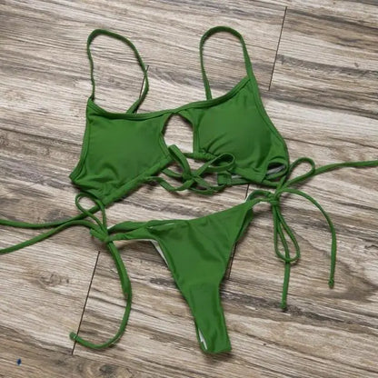 Flawless Low Waist Brazilian Bikini - LUXLIFE BRANDS