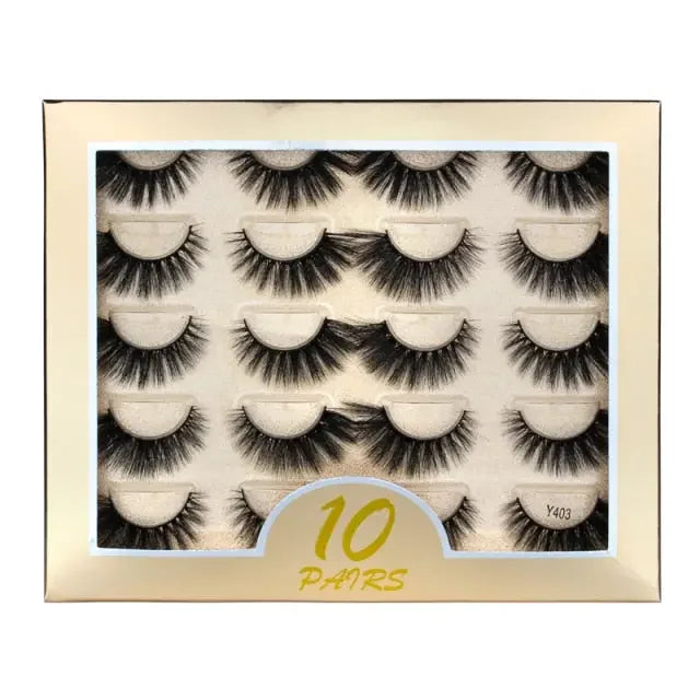 Mink Whispy Natural Look Lashes - LUXLIFE BRANDS