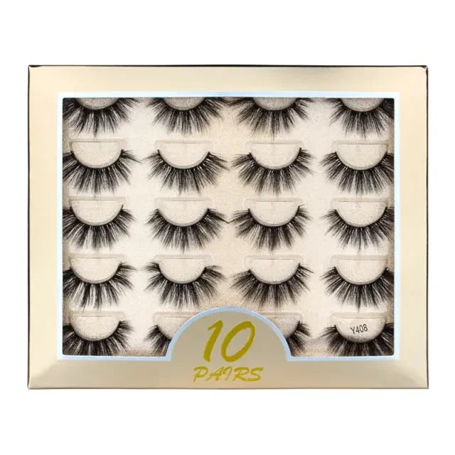 Mink Whispy Natural Look Lashes - LUXLIFE BRANDS