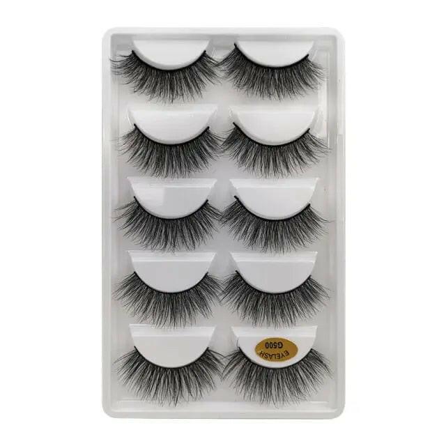 Mink Whispy Natural Look Lashes - LUXLIFE BRANDS