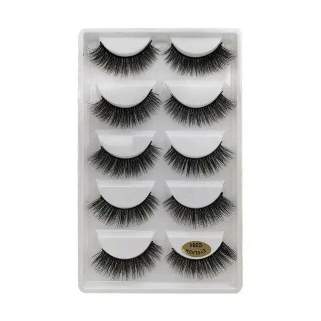 Mink Whispy Natural Look Lashes - LUXLIFE BRANDS