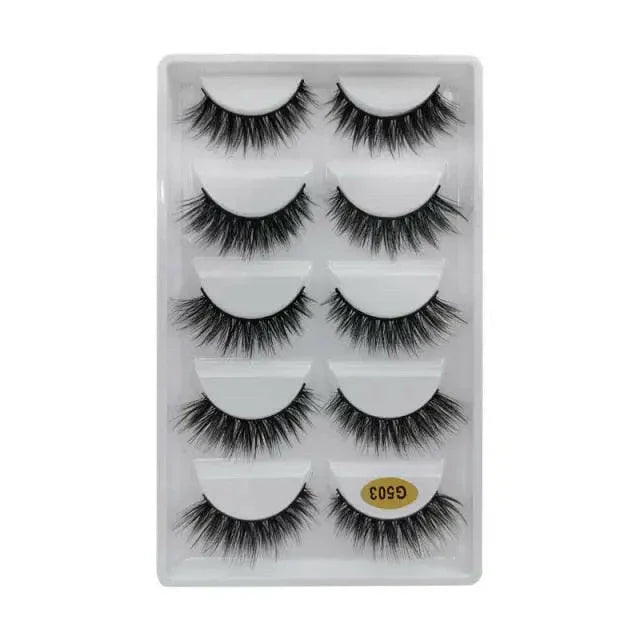 Mink Whispy Natural Look Lashes - LUXLIFE BRANDS