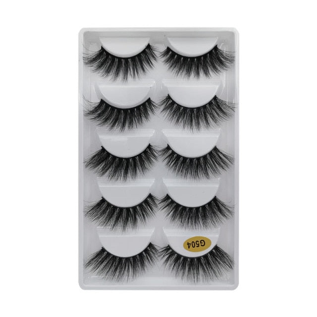 Mink Whispy Natural Look Lashes - LUXLIFE BRANDS