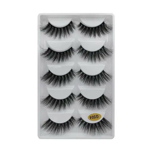 Mink Whispy Natural Look Lashes - LUXLIFE BRANDS