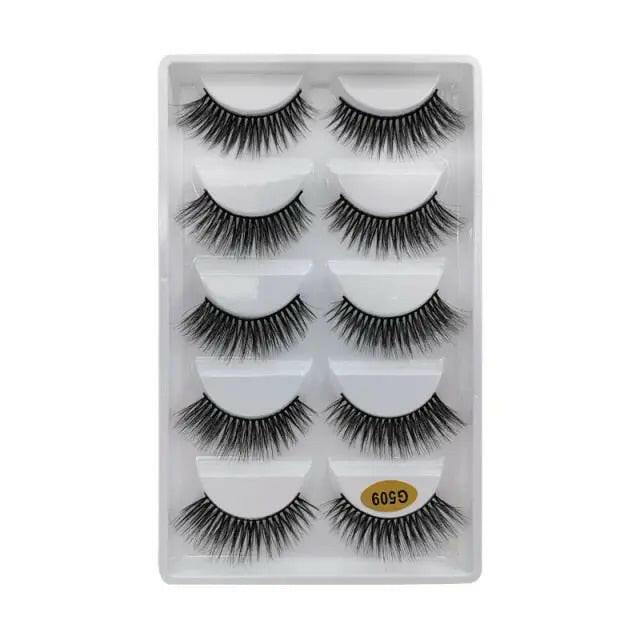 Mink Whispy Natural Look Lashes - LUXLIFE BRANDS