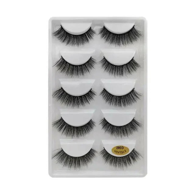 Mink Whispy Natural Look Lashes - LUXLIFE BRANDS