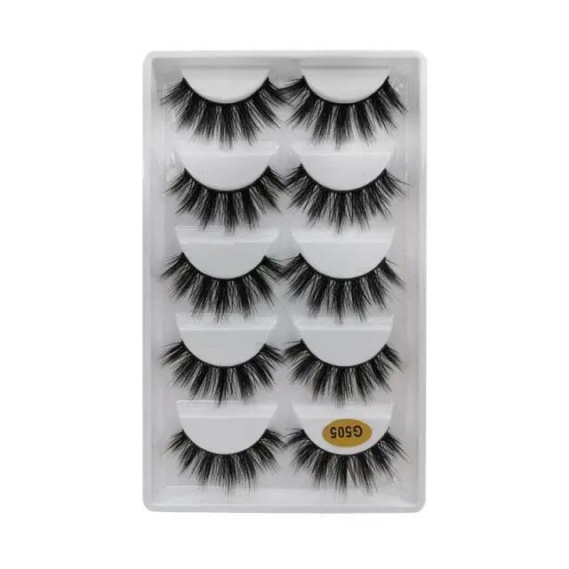 Mink Whispy Natural Look Lashes - LUXLIFE BRANDS