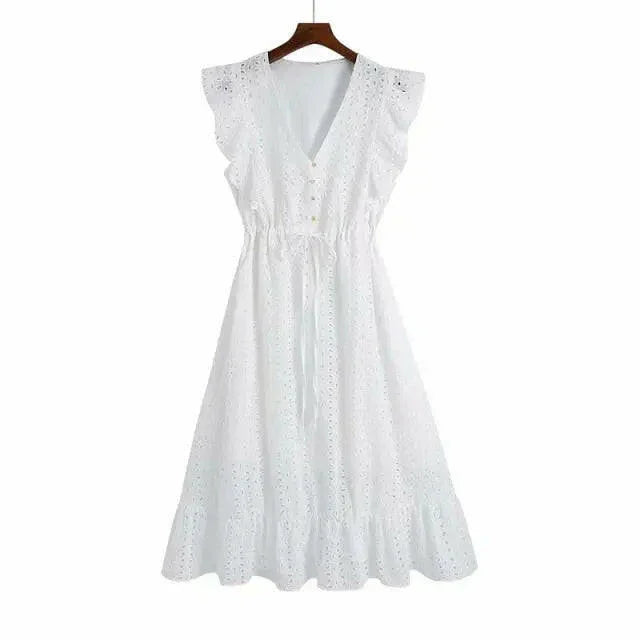 Boho Chic Elegant A Line Summer Sun Dress - LUXLIFE BRANDS