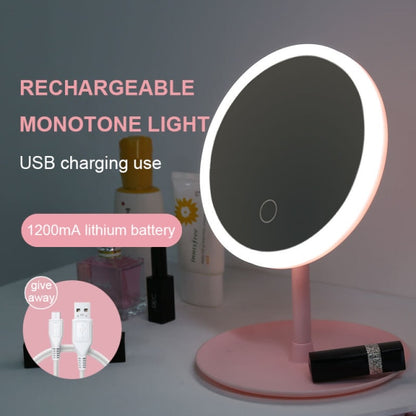 LED Adjustable Touch Dimmer USB Powered Cosmetic Mirror