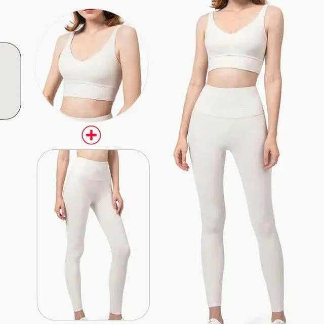 Seamless High Waist (Nude Feeling) Yoga/Running Leggings - LUXLIFE BRANDS