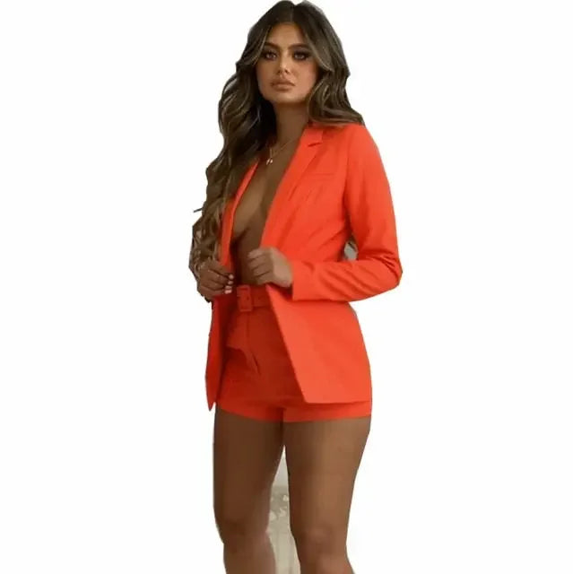 Boss Cardigan/Shorts 2Pc Set - LUXLIFE BRANDS
