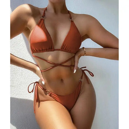 Palm Springs Micro Bikini Set - LUXLIFE BRANDS