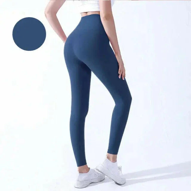 Seamless High Waist (Nude Feeling) Yoga/Running Leggings - LUXLIFE BRANDS