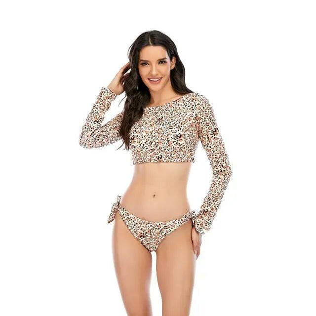 Surf Long Sleeve Bikini Collection - LUXLIFE BRANDS