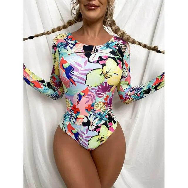 Surf Long Sleeve Bikini Collection - LUXLIFE BRANDS