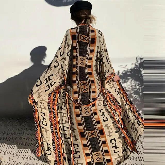 Embroidered Beach Tunic Beach Cover Up Sarong - LUXLIFE BRANDS