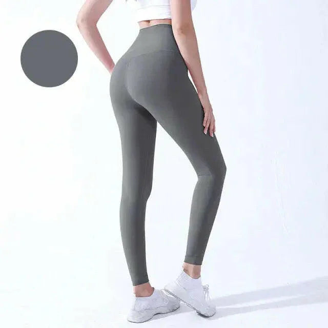 Seamless High Waist (Nude Feeling) Yoga/Running Leggings - LUXLIFE BRANDS