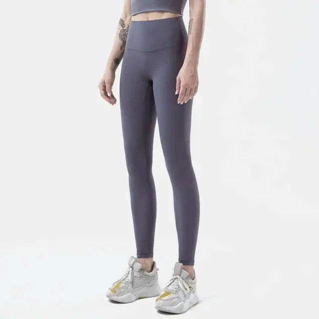 Seamless High Waist (Nude Feeling) Yoga/Running Leggings - LUXLIFE BRANDS
