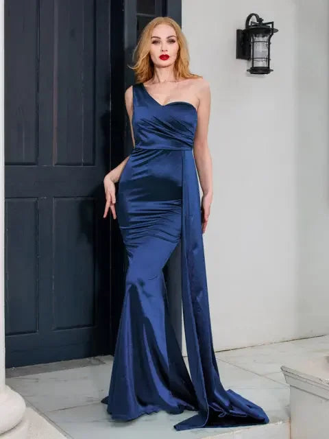 Unforgettable Satin Formal Dress - LUXLIFE BRANDS